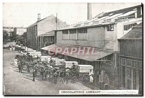 Cartes postales Chocolaterie Lombart