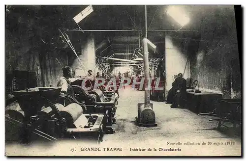 Cartes postales Grande Trappe Interieur de la chocolaterie