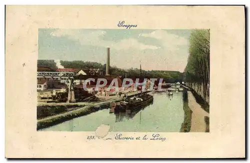 Cartes postales Souppes sucrerie sur le loing