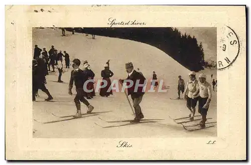 Cartes postales Sports d&#39hiver Ski