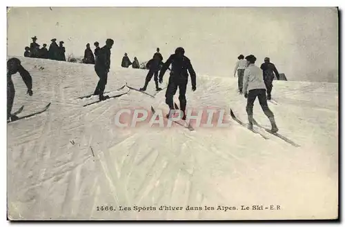 Cartes postales Sports d&#39hiver Ski