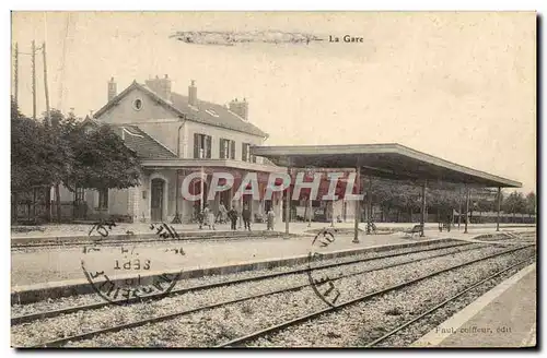 Cartes postales Train Locomotive Gare