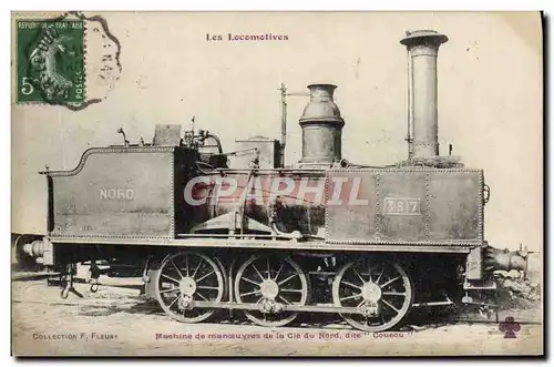 Ansichtskarte AK Train Locomotive Machine de manoeuvres de la Cie du Nord