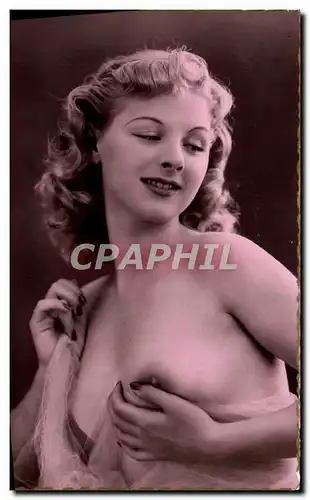 Cartes postales Nu erotique Femme