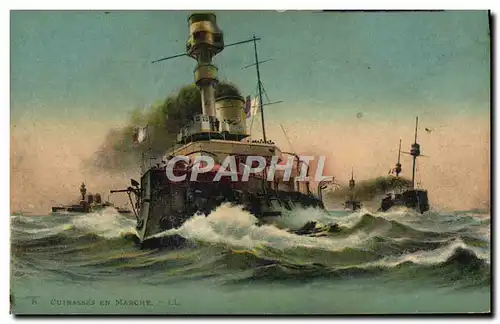 Cartes postales Bateau Guerre