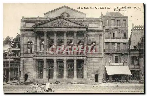 Cartes postales Le theatre Saint-Quentin