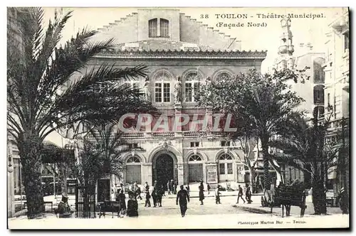 Cartes postales Le theatre municipal Toulon
