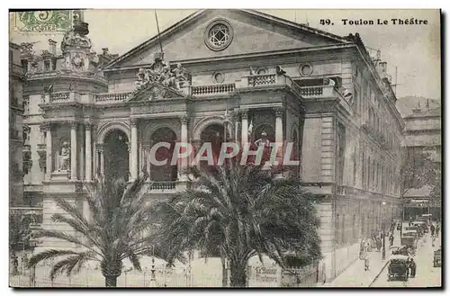 Cartes postales Le theatre Toulon