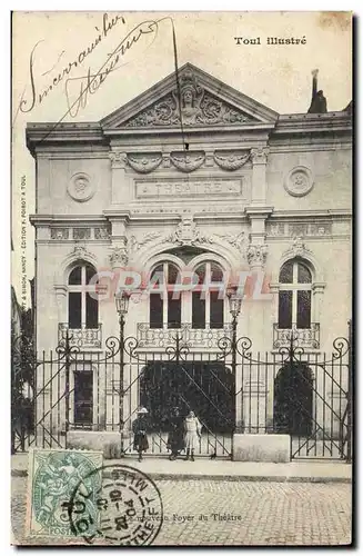 Cartes postales Le nouveau foyer du theatre Toul