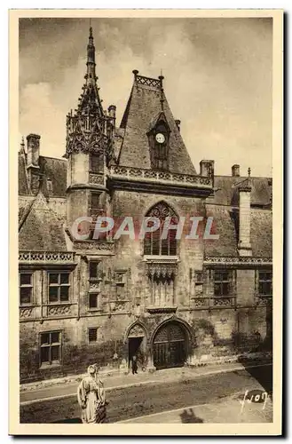 Cartes postales Bourges L&#39Hotel de Jacques Coeur La facade