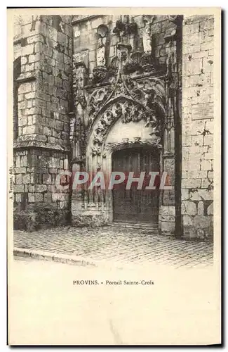 Cartes postales Provins Portail Sainte Croix