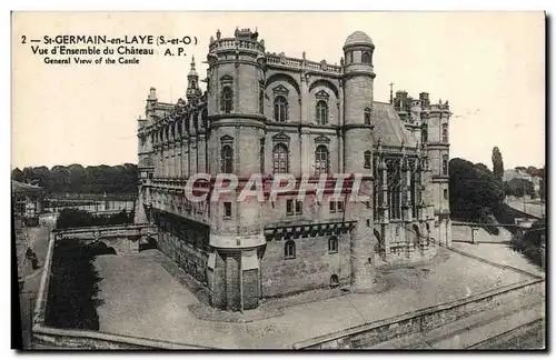 Cartes postales St Germain en Laye Vue d&#39Ensemble du Chateau