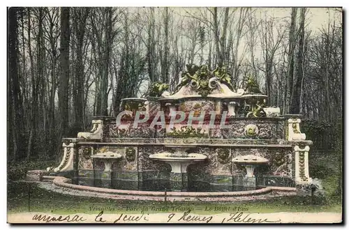 Cartes postales Versailles Parc du Grand Trianon Le buffet d'eau
