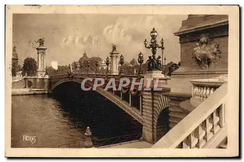 Cartes postales Paris Pont Alexandre III