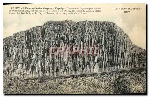 Cartes postales Le Puy Ensemble des Orgues d&#39Espaly