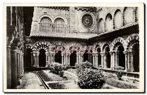 Cartes postales moderne Le Puy en Velay Cour et Galerles du Cloitre