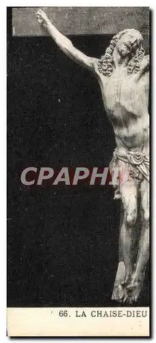 Cartes postales La Chaise Dieu Christ en ivoire