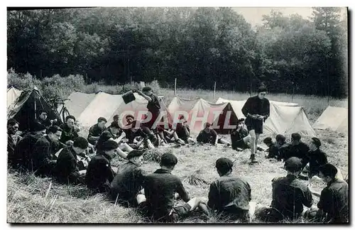 Ansichtskarte AK Scout Scoutisme Jamboree Compagnons de France Bon appetit