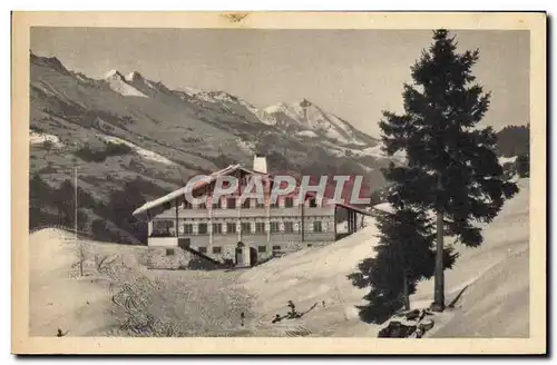 Cartes postales Scout Scoutisme Jamboree Chalet international des guides et eclaireuses