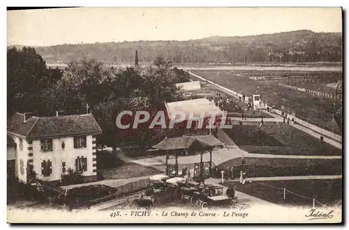 Ansichtskarte AK Cheval Equitation Hippisme Vichy Le Champ de course Le pesage