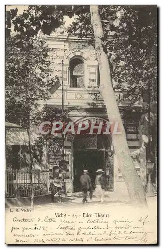 Cartes postales Eden Theatre Vichy