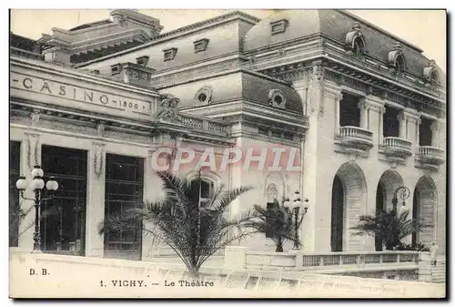 Cartes postales Theatre Vichy