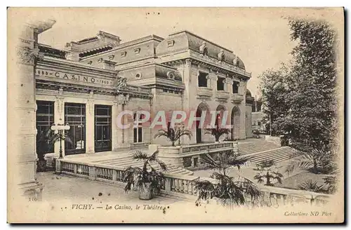 Cartes postales Theatre Vichy Le casino