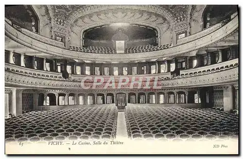 Ansichtskarte AK Vichy Le casino Salle du Theatre