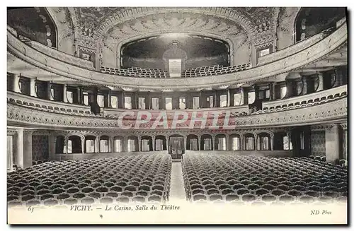 Cartes postales Vichy Le casino Salle du Theatre
