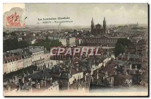 Cartes postales Nancy Vue Panoramique