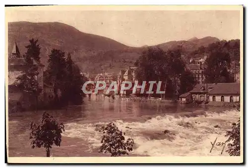 Cartes postales Lourdes La chute du Gave