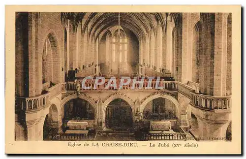 Ansichtskarte AK La Chaise Dieu Le Jube Eglise