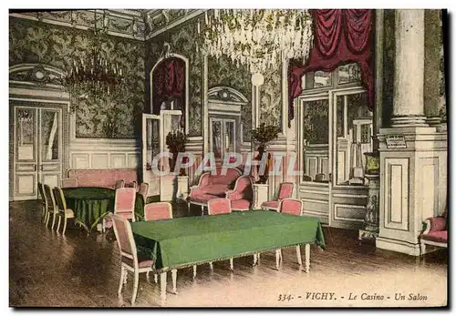 Cartes postales Vichy Le Casino Un Salon