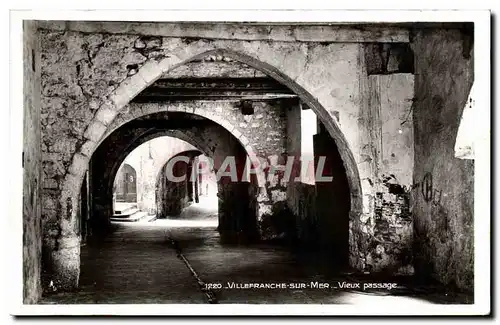 Cartes postales Villefranche Sur Mer Vieux Passage