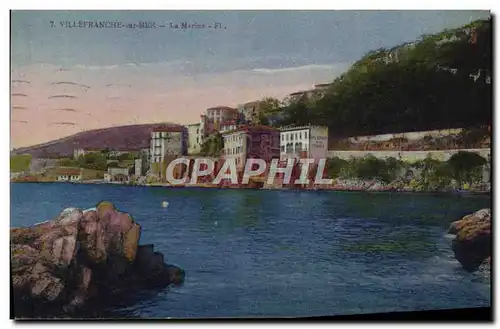 Cartes postales Villefranche Sur Mer La marine