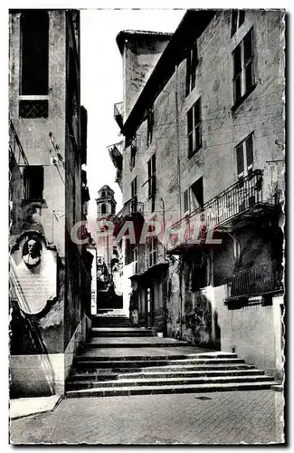 Moderne Karte Villefranche Sur Mer La Vieille Ville