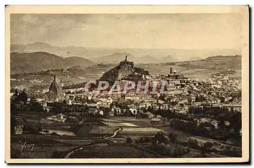 Cartes postales Le Puy Vue panoramique de la ville prise de la Cote Rochearnaud