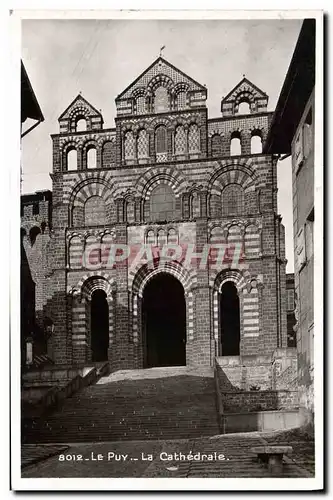 Moderne Karte Le Puy La Cathedrale