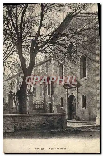 Cartes postales Nyons Eglise reformee