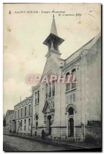 Cartes postales Saint Dizier Temple protestant