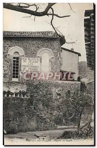 Cartes postales Musee du desert Facade du musee