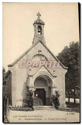 Cartes postales Contrexeville Temple protestant