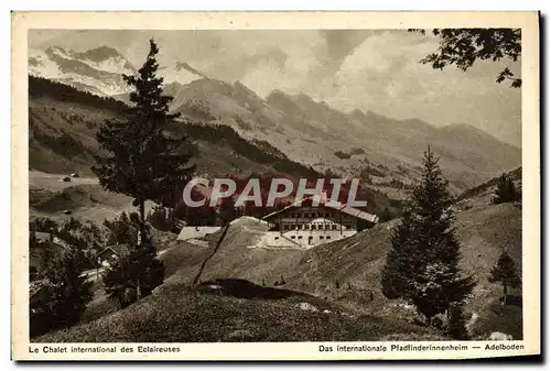 Cartes postales Le chalet international des eclaireuses Cartes postales Scout Jamboree