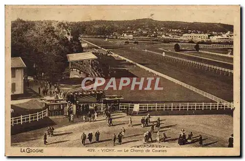 Ansichtskarte AK Cheval Equitation Hippisme Vichy le champ de courses