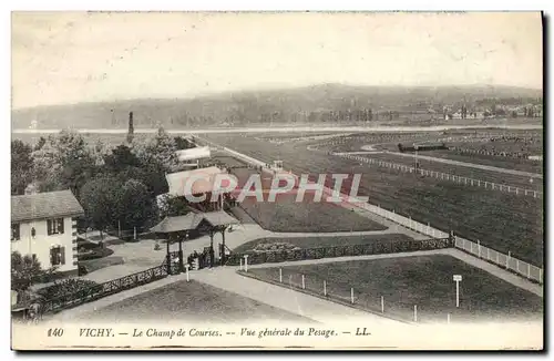 Ansichtskarte AK Cheval Equitation Hippisme Vichy Le champ de courses Vue generale du pesage