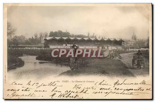 Ansichtskarte AK Cheval Equitation Hippisme Caen Le champ de courses