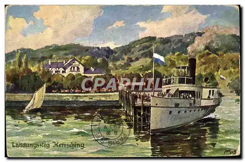 Cartes postales Bateau Herrsching