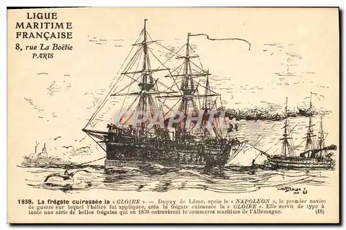 Cartes postales Bateau Monitor Sebille