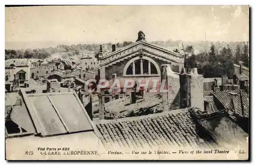 Cartes postales Theatre Verdun