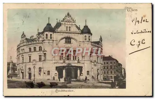 Cartes postales Theatre Wien Stadttheater